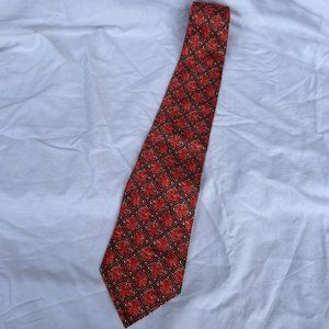 New RICHEL hand made 100% silk designer men's neck tie SPAIN NWOT